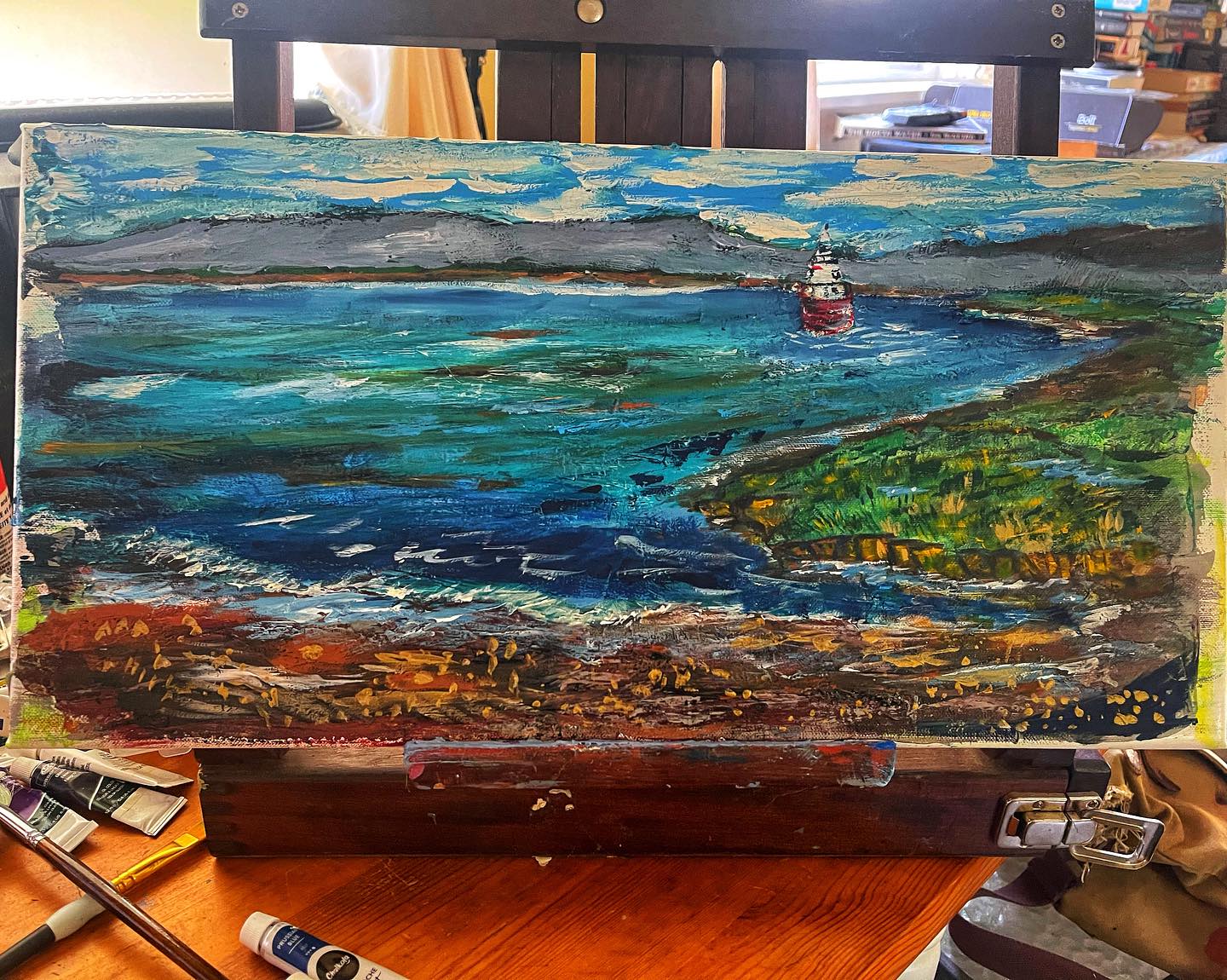 Rising Tide at the Old Spark Plug Lubec, Maine Paul Maher Jr.